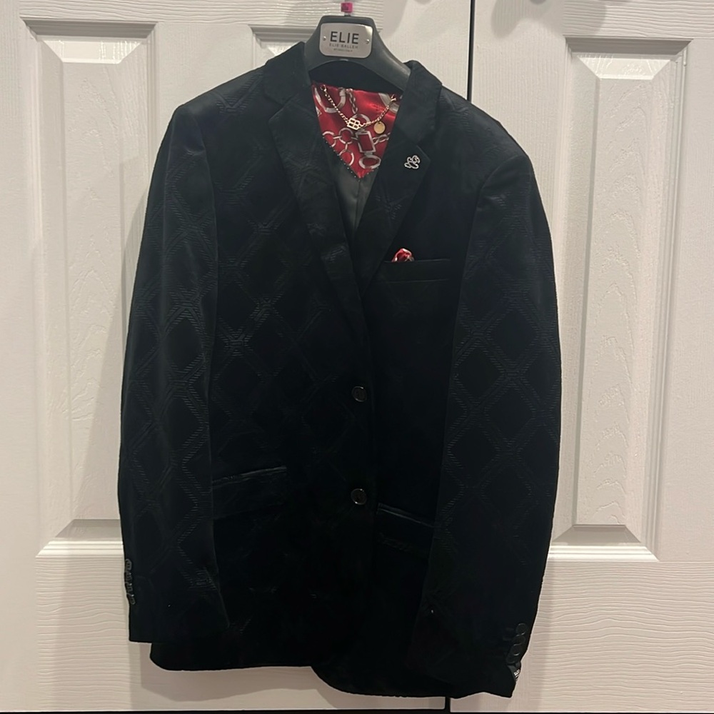 BNWT Ellie Balleh Velvet Dinner Jacket